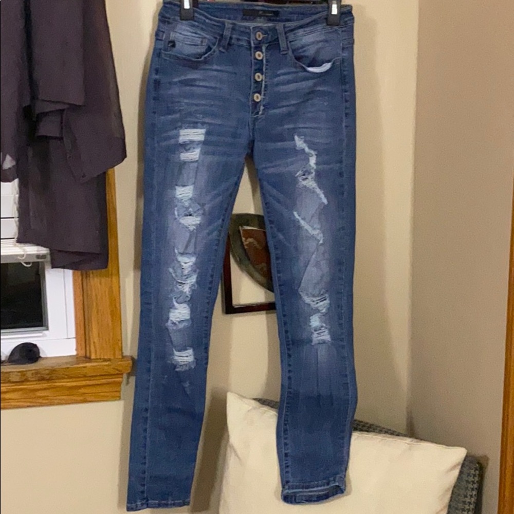 Kancan high waisted button up